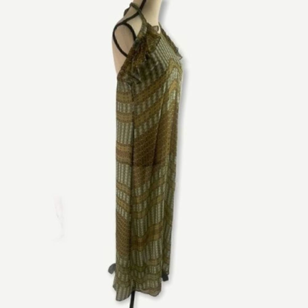 Planet Blue Life Blu Moon Halter Maxi Dress Small - Picture 11 of 11